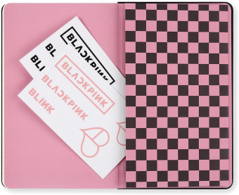 картинка Записная книжка Moleskine Limited Edition BlackPink, в линейку, Large (13х21 см), черный от магазина Молескинов