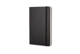 картинка Записная книжка Moleskine Classic (нелинованная), Pocket (9x14см), черная от магазина Молескинов