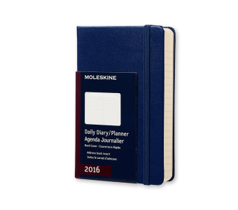 картинка Ежедневник Moleskine Classic (2016), Pocket (9x14см), синий от магазина Молескинов