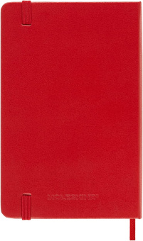 картинка Ежедневник Moleskine Classic 2023, Pocket (9x14 см), красный от магазина Молескинов
