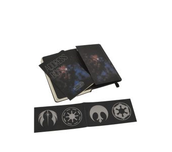 картинка Еженедельник Moleskine Star Wars (2013/2014), Pocket (9х14см), черный от магазина Молескинов