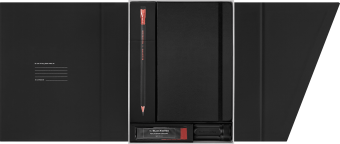картинка Набор Moleskine x Blackwing Creative Set (Записная книжка + 12 Графитных Карандашей B + Точилка) от магазина Молескинов