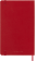 картинка Еженедельник 18 месяцев Moleskine Classic 2025 - 2026, Large (13x21 см), твердая обложка, красный от магазина Молескинов