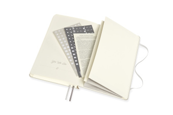 картинка Записная книжка Moleskine Passion Wedding Journal, Large (13x21см), белая от магазина Молескинов