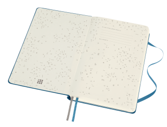 картинка Записная книжка Moleskine Passion Book Journal, Large (13x21см), синяя от магазина Молескинов