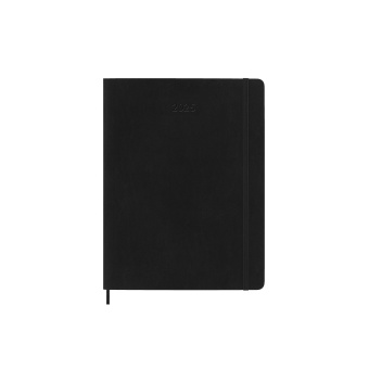 картинка Еженедельник Moleskine Classic Soft (мягкая обложка), 2025, XLarge (19х25см), черный от магазина Молескинов
