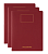 картинка Записная книжка Moleskine Student Cahier (в линейку), XXL/A4 (22x28см), мягкая обложка, красная от магазина Молескинов