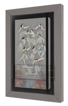 картинка Записная книжка Moleskine Studio Collection (в линейку), SONIA ALINS, Large (13х21см), черная от магазина Молескинов