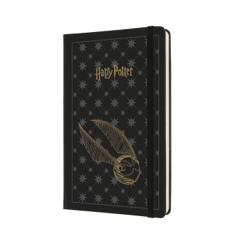 картинка Еженедельник Moleskine Harry Potter (2021-2022), Large (13x21 см), черный от магазина Молескинов