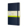 картинка Записная книжка Moleskine Classic Soft (мягкая обложка), нелинованная, Large (13х21см), синяя от магазина Молескинов