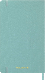 картинка Еженедельник Moleskine PRECIOUS & ETHICAL Mamba, Large (13x21), мягкая обложка, шалфейный зеленый от магазина Молескинов