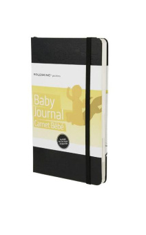 картинка Записная книжка Moleskine Passion Baby Journal, Large (13x21 см), черная от магазина Молескинов