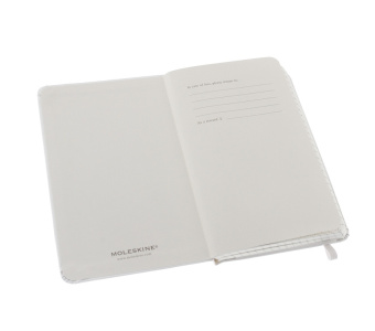 картинка Записная книжка Moleskine Classic (в клетку), Pocket (9x14см), белая от магазина Молескинов
