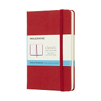 Записная книжка Moleskine Classic (в точку), Pocket (9х14 см), красная