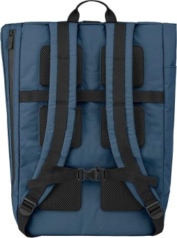 картинка Рюкзак Moleskine Metro Rolltop, 15”(32x50x15 см), синий от магазина Молескинов