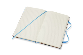 картинка Записная книжка Moleskine Blend Camo (в линию), Large(13х21см), синяя от магазина Молескинов