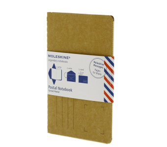 картинка Почтовый набор Moleskine Postal Notebook, Large (11,5х17,5см), горчичный от магазина Молескинов