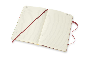 картинка Ежедневник Moleskine Le Petit Prince (2020-2021), Large (13x21), бежево-розовый от магазина Молескинов