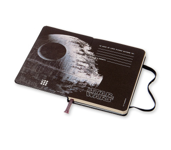 картинка Еженедельник Moleskine Star Wars (2016), Pocket (9x14 см), черный от магазина Молескинов