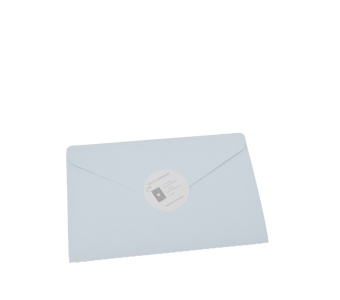 картинка Почтовый набор Moleskine Postal Notebook, Large (11,5х17,5см), голубой от магазина Молескинов