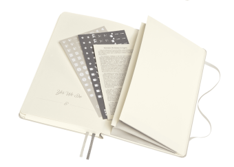 картинка Записная книжка Moleskine Passion Wedding Journal, Large (13x21см), белая от магазина Молескинов