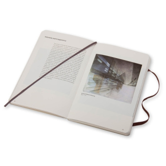 картинка Книга Moleskine, "Вил Аретс", Large (13х21см), серая, в твердой обложке от магазина Молескинов