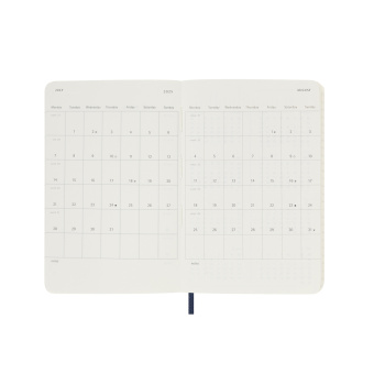 картинка Ежедневник Moleskine Classic Soft (мягкая обложка), 2025, Pocket (9x14 см), синий от магазина Молескинов