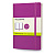 картинка Записная книжка Moleskine Classic (нелинованная), Pocket (9х14 см), темно-розовый, твердая обложка от магазина Молескинов