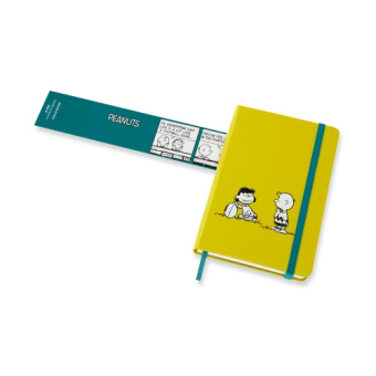 картинка Еженедельник Moleskine Peanuts (2020-2021), Pocket (9x14 см), желтый от магазина Молескинов