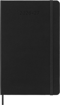 картинка Еженедельник 18месяцев Moleskine Classic (2026-2027), Large (13x21 см), черный от магазина Молескинов
