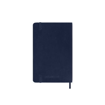 картинка Ежедневник Moleskine Classic Soft (мягкая обложка), 2025, Pocket (9x14 см), синий от магазина Молескинов
