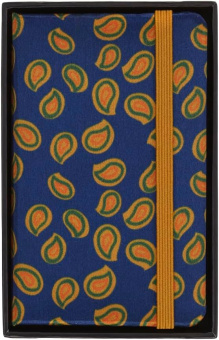 картинка Записная книжка Moleskine Limited Edition Silk, нелинованная, Xsmall (6,5х10,5 см), cиний от магазина Молескинов