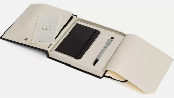 картинка Набор Moleskine DRAWING BOX (Карандаш PRO CLICK и запис книжка для рис (pocket 9х14см), в подар кор от магазина Молескинов