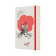 картинка Записная книжка Moleskine WIZARD OF OZ, POPPY FIELD (в линейку), Large (13x21см), тканевая обложка от магазина Молескинов