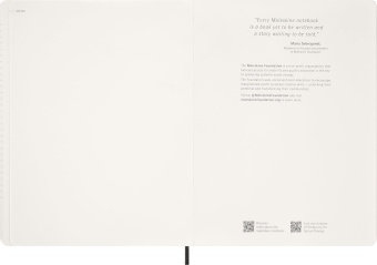 картинка Еженедельник Moleskine Essential Weekly Vertical Planner (2026), XXL (23,5×28,14), мягкая обложка, черный от магазина Молескинов