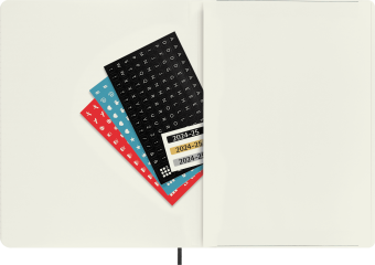 картинка Еженедельник Moleskine Classic Soft (мягкая обложка), (2024-2025), XLarge (19x25 см), черный от магазина Молескинов