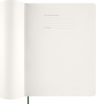 картинка Еженедельник Moleskine Essential Weekly Vertical Planner (2026), XXL (23,5×28,14), мягкая обложка, зеленый от магазина Молескинов