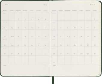 картинка Ежедневник Moleskine Classic 2026, Pocket (9x14 см), зеленый от магазина Молескинов