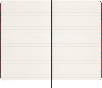 картинка Записная книжка Moleskine Limited Edition Silk, в линейку, Large (13х21 см), бордовый от магазина Молескинов