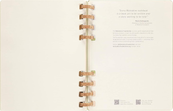 картинка Академический планировщик Moleskine Spiral 2024, XLarge (19x25 см), киви от магазина Молескинов