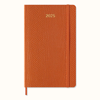 Еженедельник Moleskine PRECIOUS & ETHICAL в мягкой обложке 2025, Large (13x21 см), оранжевый, в упаковке