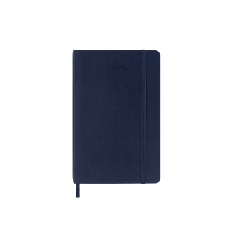 картинка Ежедневник Moleskine Classic Soft (мягкая обложка), 2025, Pocket (9x14 см), синий от магазина Молескинов