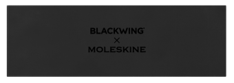 картинка Набор карандашей Moleskine x Blackwing (2 Графит Карандаша HB + 2 Графит Карандаша B + Точилка), чер от магазина Молескинов