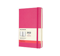 Ежедневник Moleskine Classic 2022, Large (13x21 см), розовый