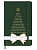картинка Записная книжка Moleskine Holiday (в линейку), Large (13х21см), зеленая от магазина Молескинов