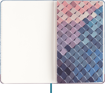 картинка Записная книжка Moleskine Limited Edition Casa Batlló, (в линейку), Large (13x21 см), голубая от магазина Молескинов