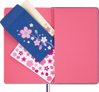 картинка Записная книжка Moleskine Limited Edition Sakura, Large (13x21), нелинованный (без подарочной упаковки) от магазина Молескинов