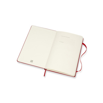 картинка Еженедельник Moleskine Classic (2019-2020), Large (13x21 см), красный от магазина Молескинов