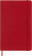 картинка Еженедельник 18 месяцев Moleskine Classic 2025 - 2026, Large (13x21 см), твердая обложка, красный от магазина Молескинов