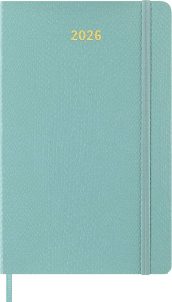 картинка Еженедельник Moleskine PRECIOUS & ETHICAL Mamba, Large (13x21), мягкая обложка, шалфейный зеленый от магазина Молескинов